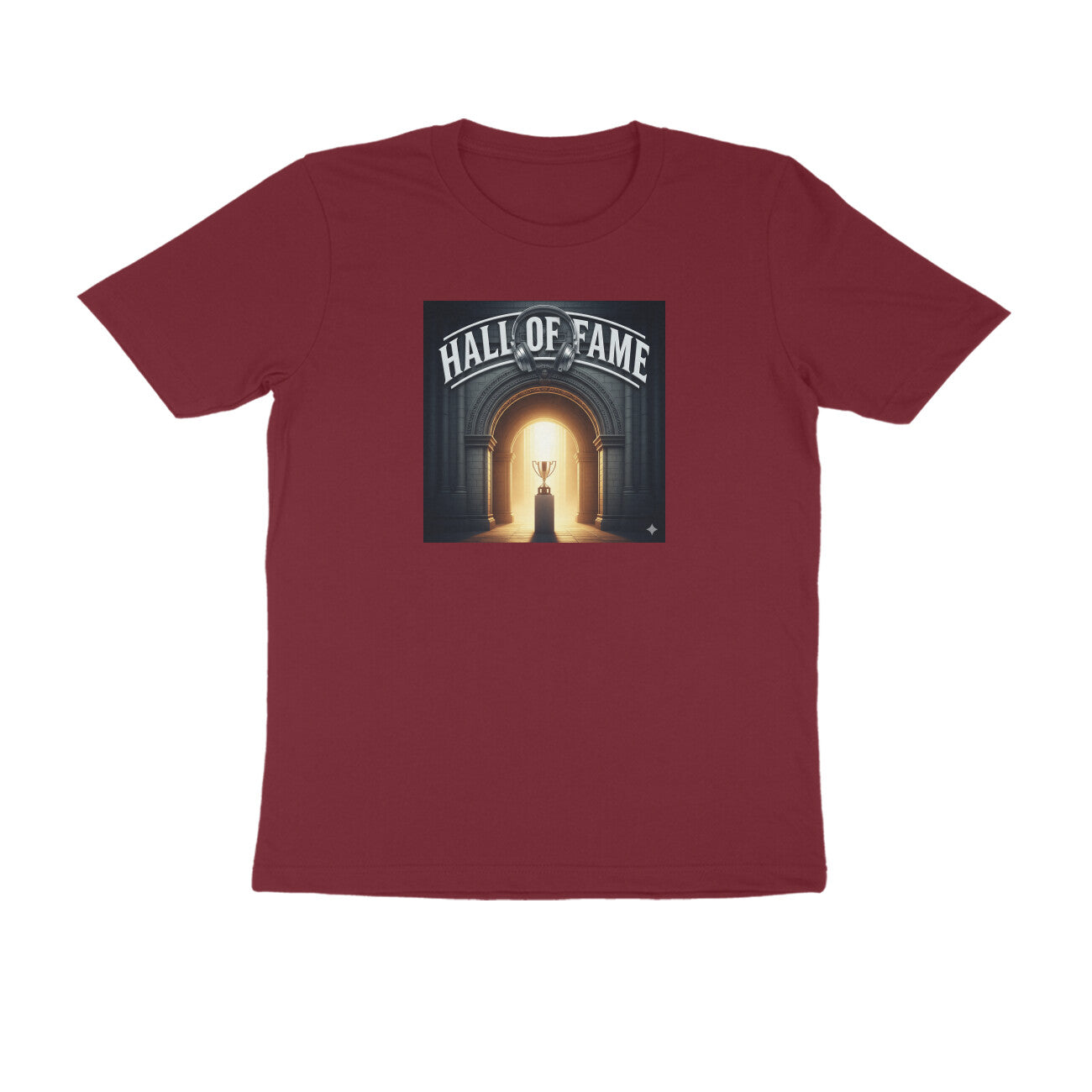 Hall of fame short sleeve round neck T-shirt