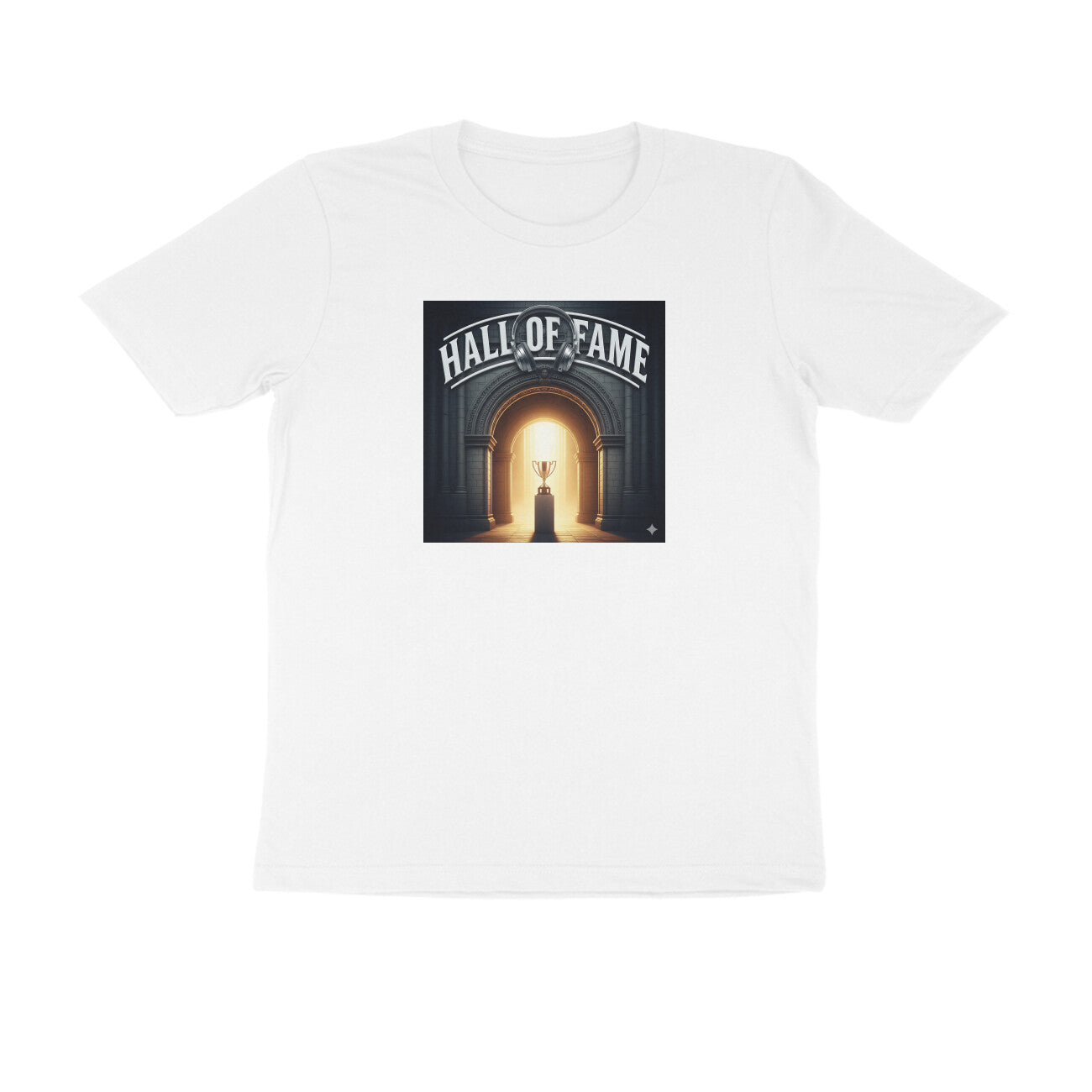 Hall of fame short sleeve round neck T-shirt